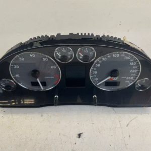 00-02 Audi B5 S4 Instrument Cluster 109K KMS KPH M/T Untested OEM