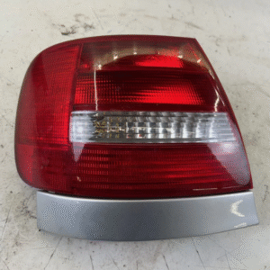 Audi S4 Left Sedan Brake Tail Light Silver B5 00-02 OEM A4