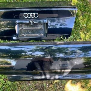 Audi B5 S4 Black Rear Bumper & Trunk.