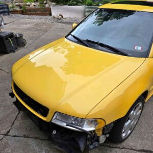 Imola yellow B5S4 hood
