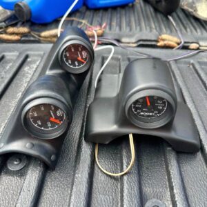 Audi B5 S4 pillar and steering column gauges (Auto meter)
