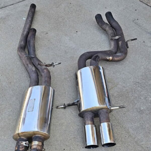 Audi b5 S4 2.7t awe tuning twin two exhaust