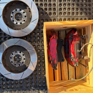 Stop Tech ST40 Calipers with Giro Disc Rotors for Audi B5 S4