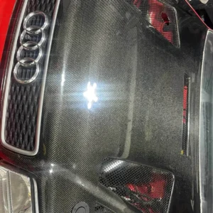 B5 s4 a4 carbon fiber hood